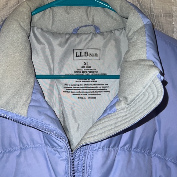 LL BEAN GOOSE DOWN QUILTED JACKET - Picture 3 of 4